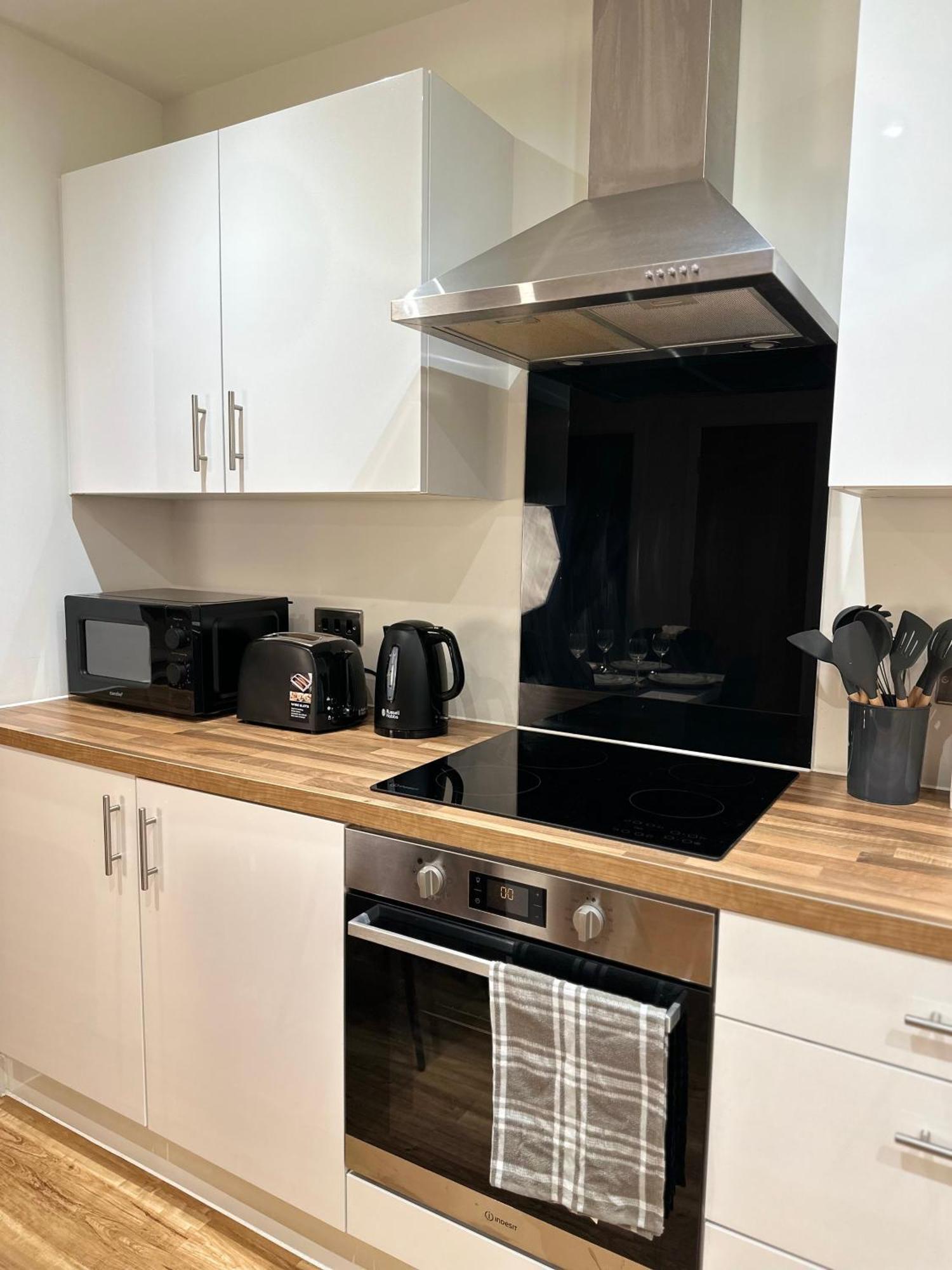 Luxury 2-Bed High-Rise In Manchester With Parking Exterior foto